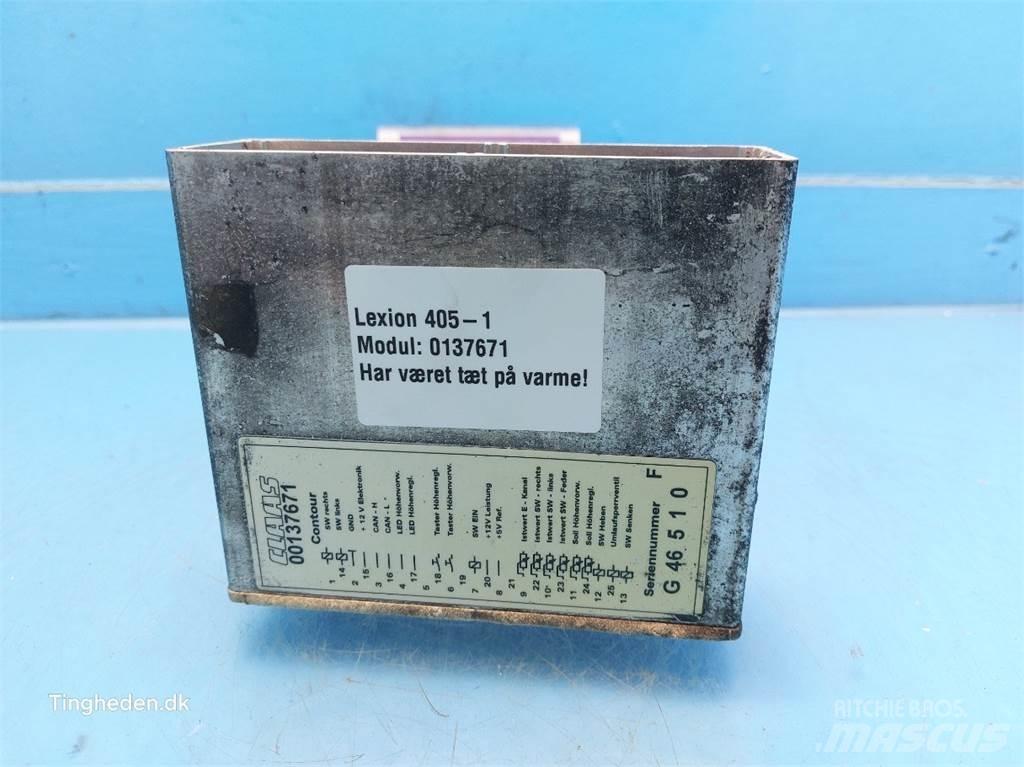 CLAAS Lexion 405 Elektroonikaseadmed
