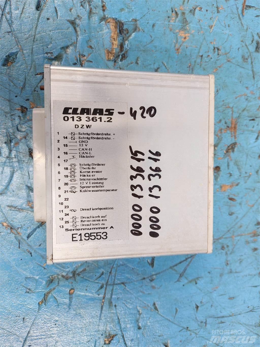 CLAAS Lexion 420 Elektroonikaseadmed