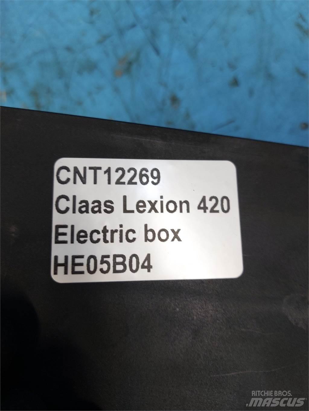 CLAAS Lexion 420 Elektroonikaseadmed