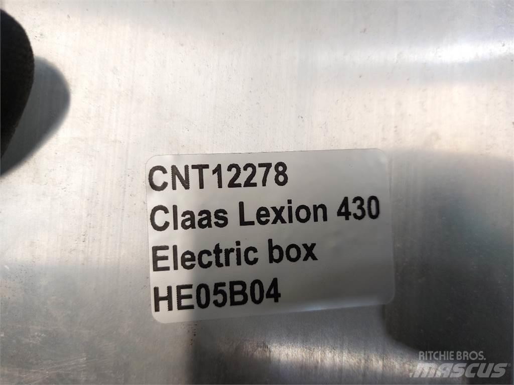 CLAAS Lexion 430 Elektroonikaseadmed