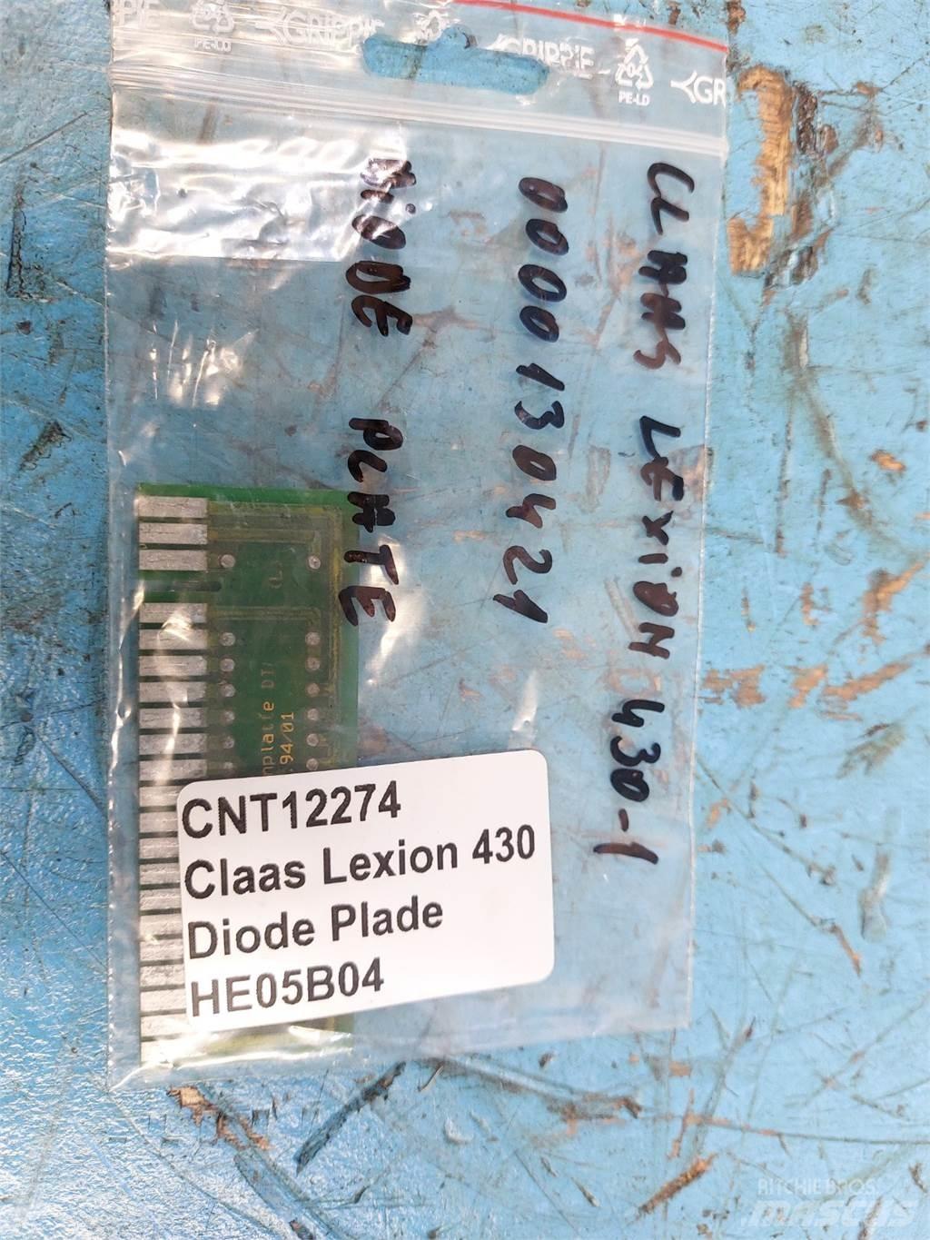 CLAAS Lexion 430 Elektroonikaseadmed