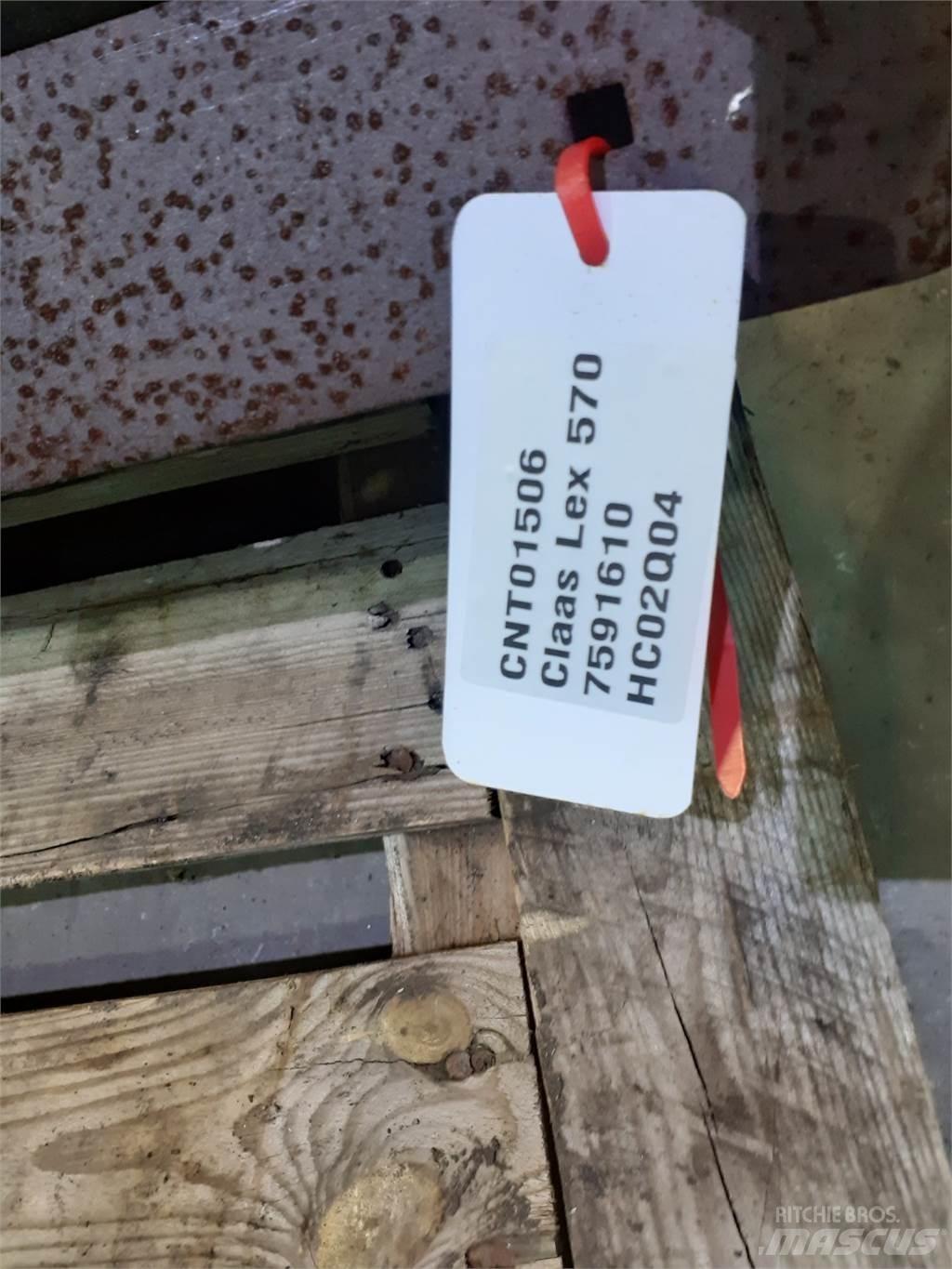CLAAS Lexion 570 Lisavarustus ja komponendid