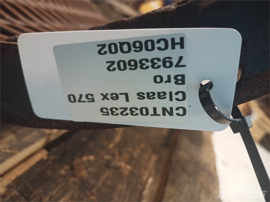 CLAAS Lexion 570 Lisavarustus ja komponendid
