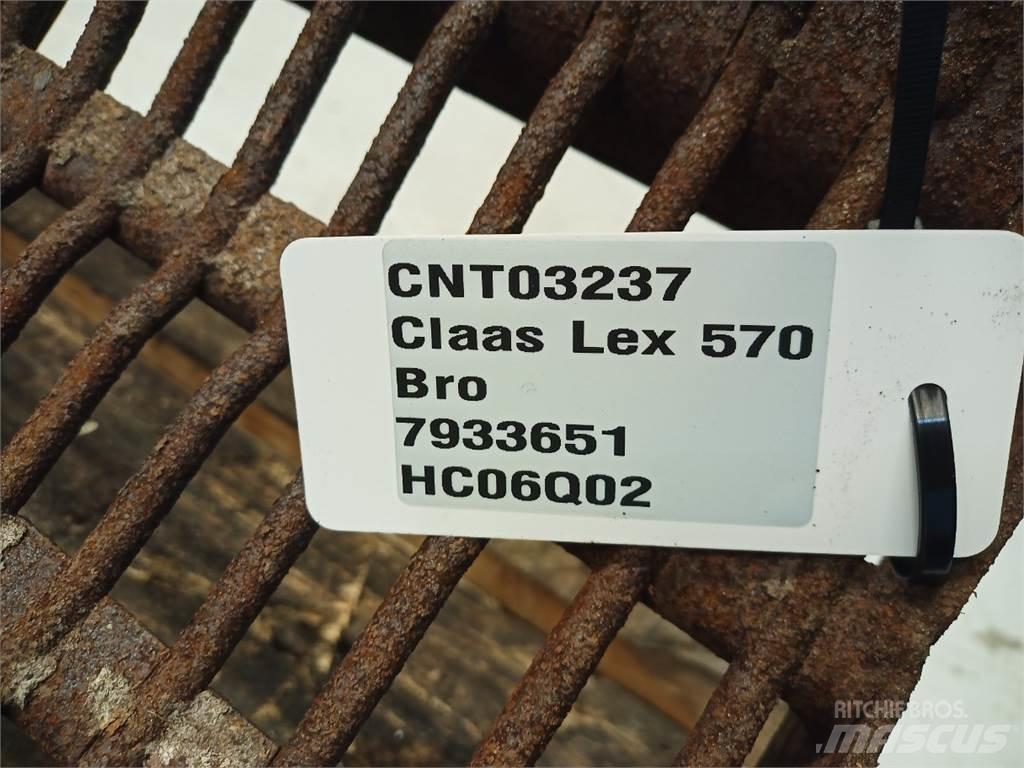 CLAAS Lexion 570 Lisavarustus ja komponendid