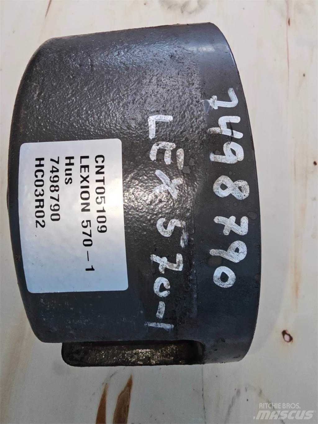 CLAAS Lexion 570 Liivapuisturid ja soolapuisturid