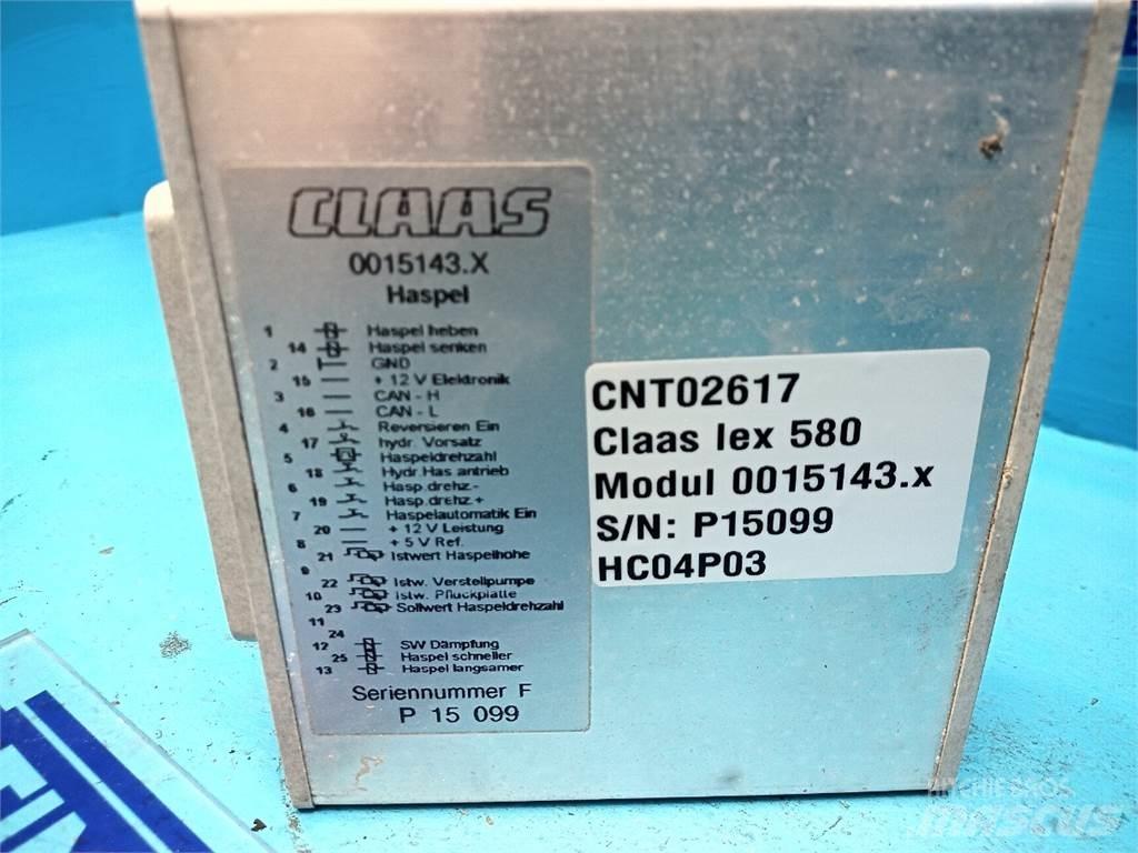 CLAAS Lexion 580 Elektroonikaseadmed