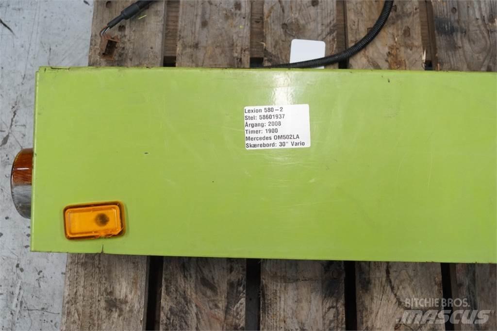 CLAAS Lexion 580 Muud põllumajandusmasinad