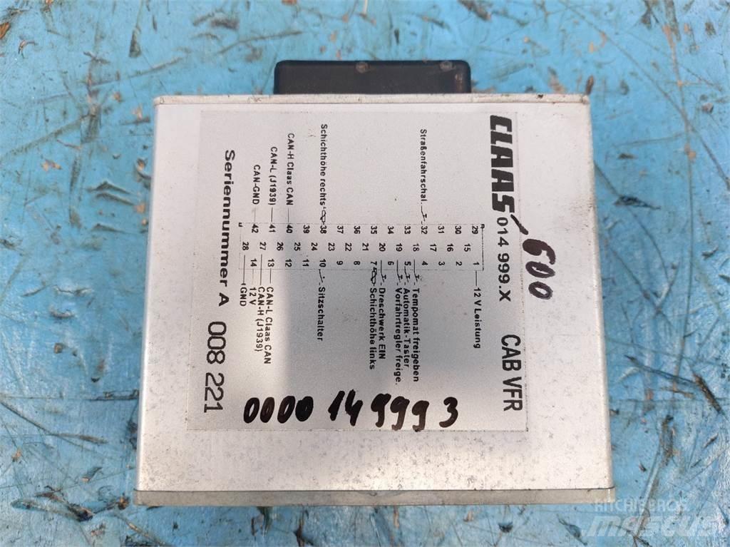 CLAAS Lexion 600 Elektroonikaseadmed