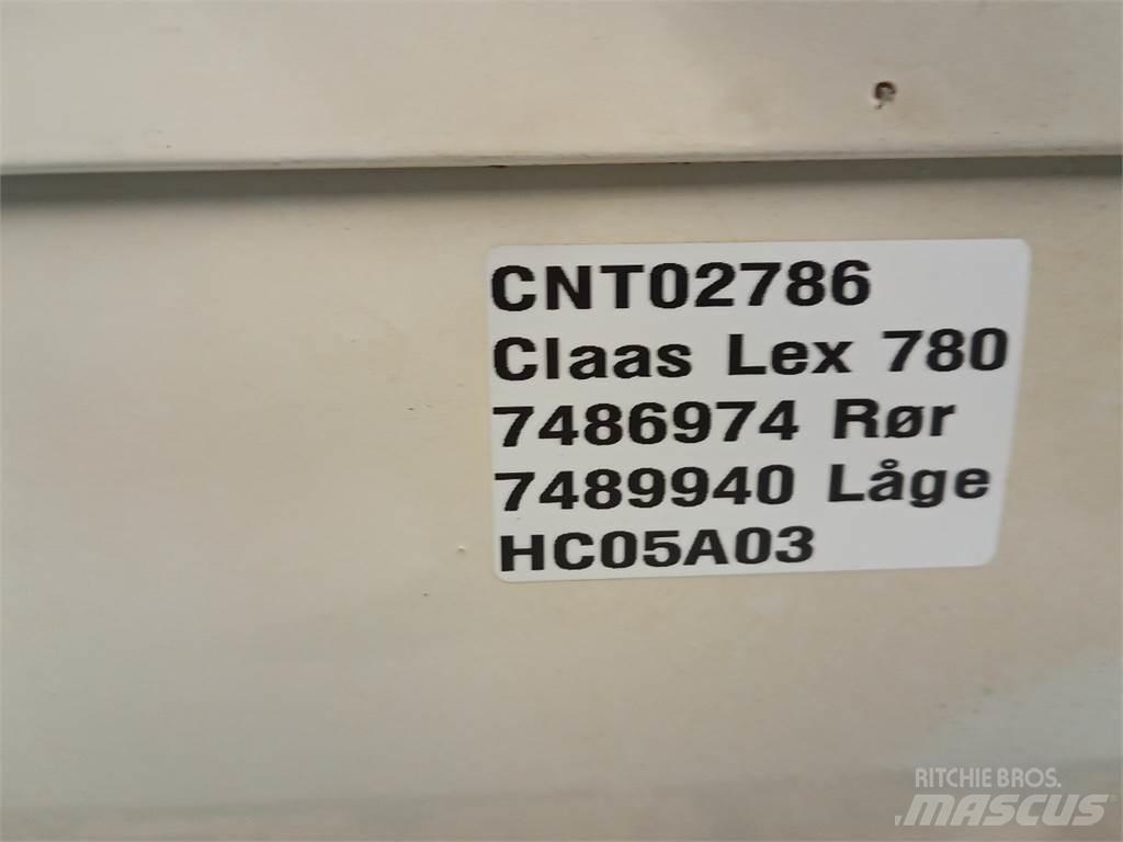 CLAAS Lexion 780 Lisavarustus ja komponendid