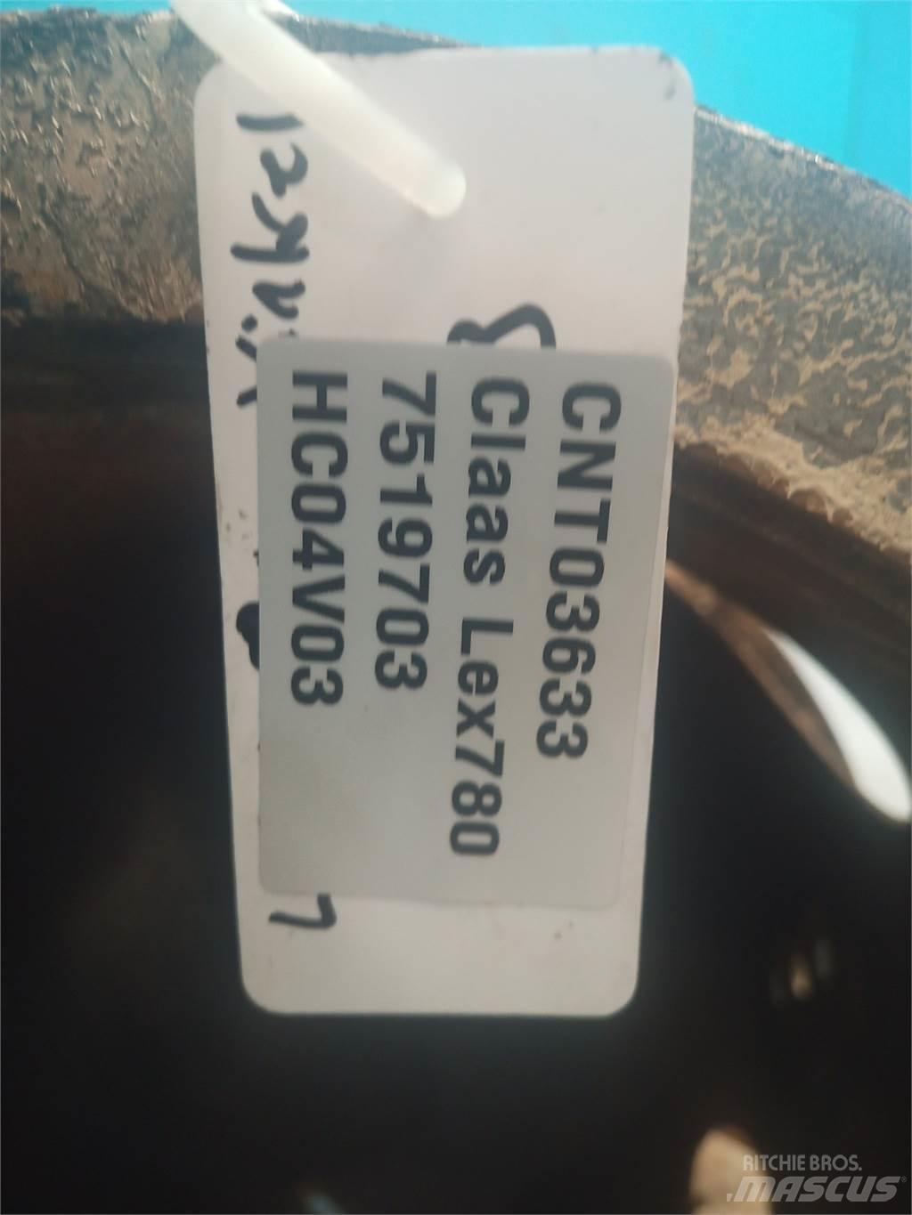 CLAAS Lexion 780 Lisavarustus ja komponendid