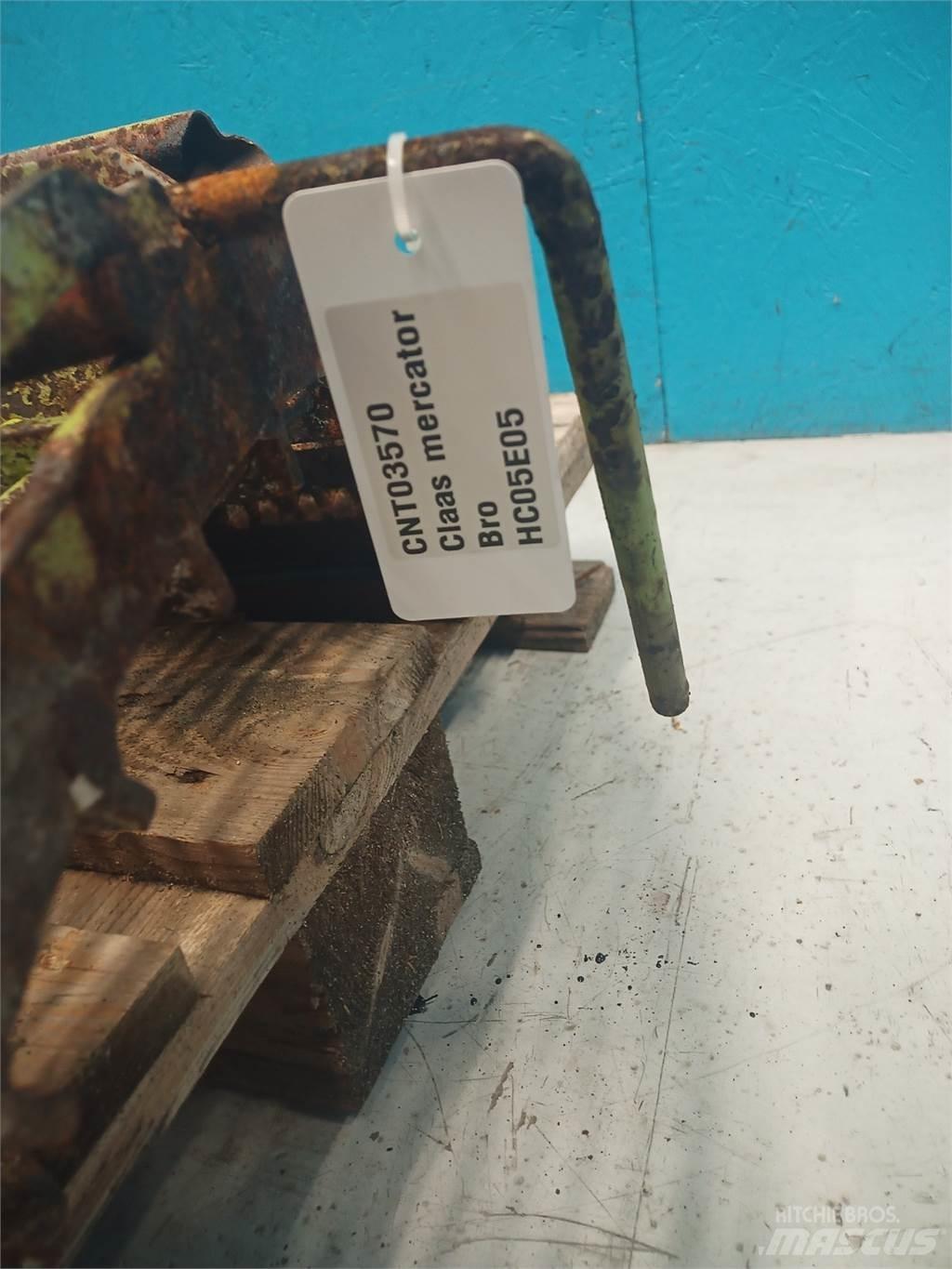 CLAAS Mercator Lisavarustus ja komponendid