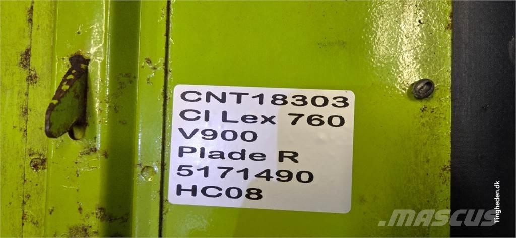 CLAAS V900 Lisavarustus ja komponendid