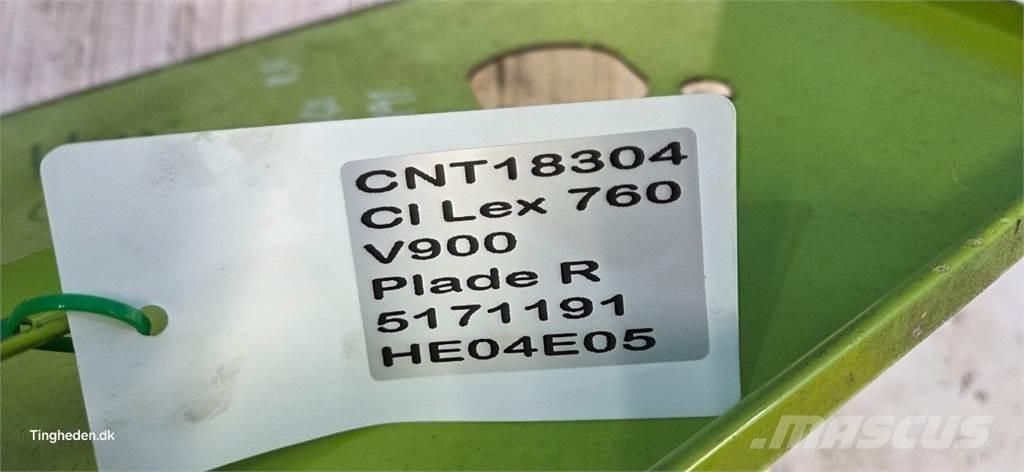 CLAAS V900 Lisavarustus ja komponendid