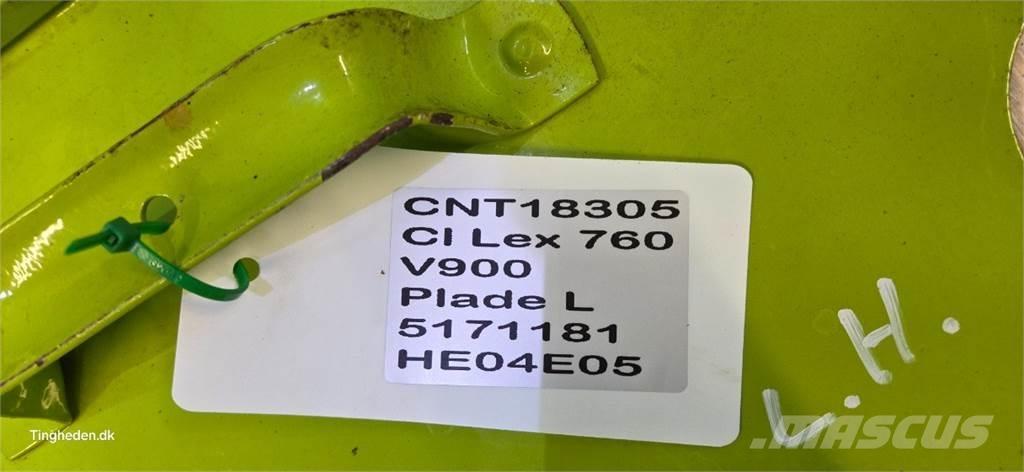 CLAAS V900 Lisavarustus ja komponendid