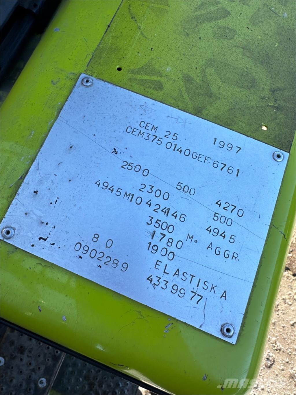 Clark CM25 Elektritõstukid