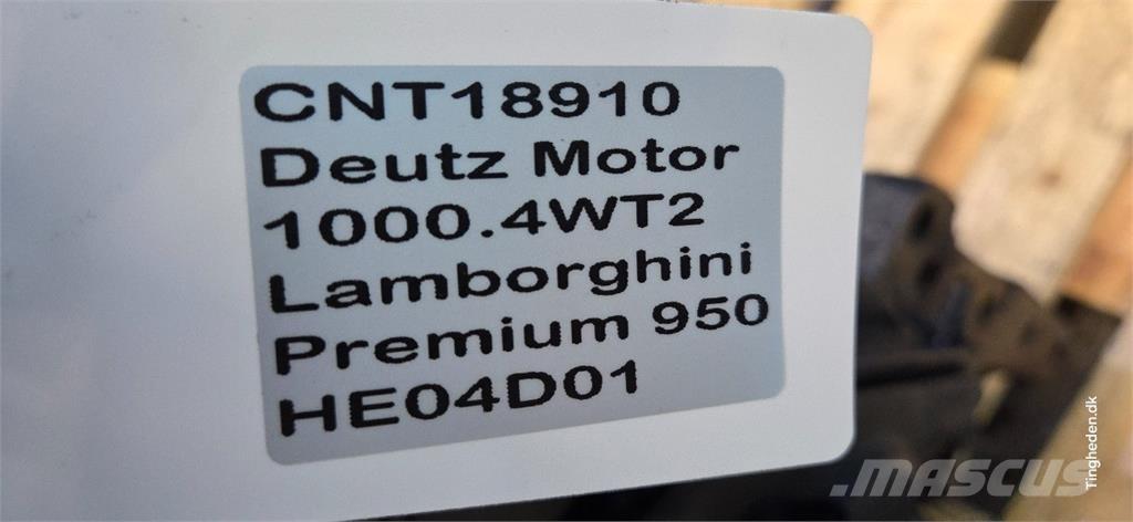 Deutz 1000.4WT2 Mootorid
