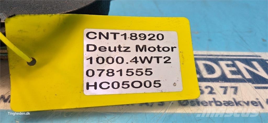 Deutz 1000.4WT2 Mootorid