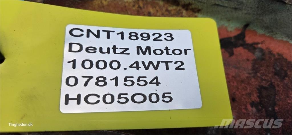 Deutz 1000.4WT2 Mootorid