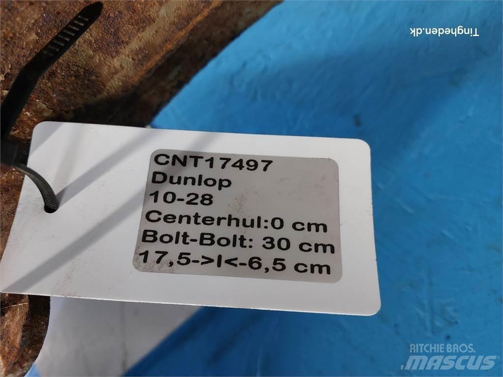 Dunlop 28 10-28 Rehvid, rattad ja veljed