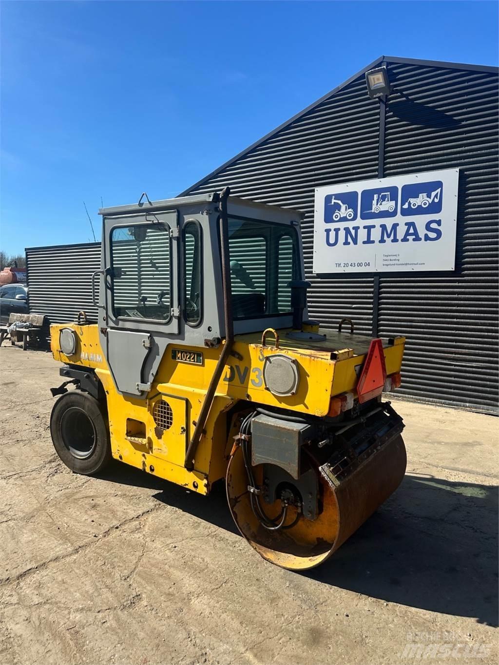 Hamm DW3 tromle Tandemrullid