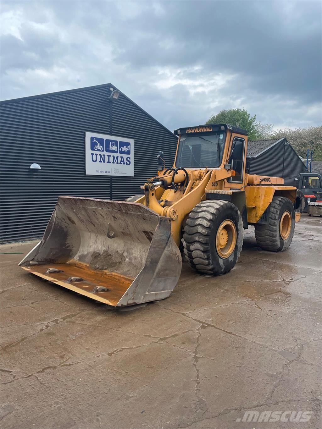 Hanomag 55D Rataslaadurid