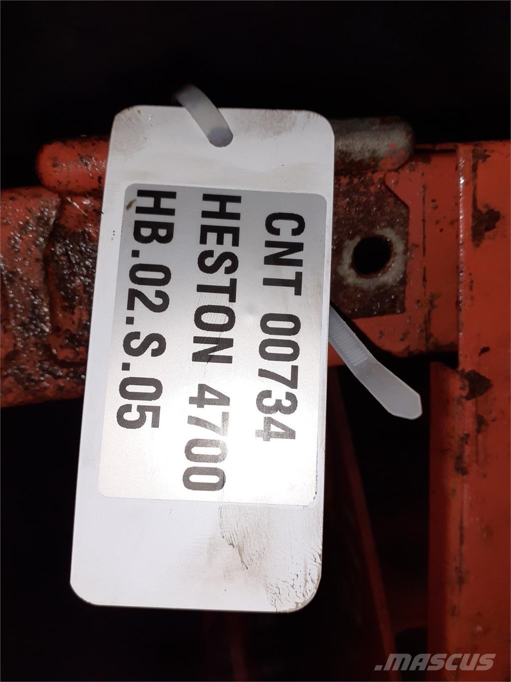 Hesston 4700 Muu silokoristustehnika