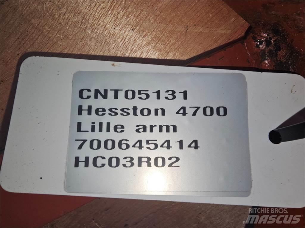 Hesston 4700 Muu silokoristustehnika