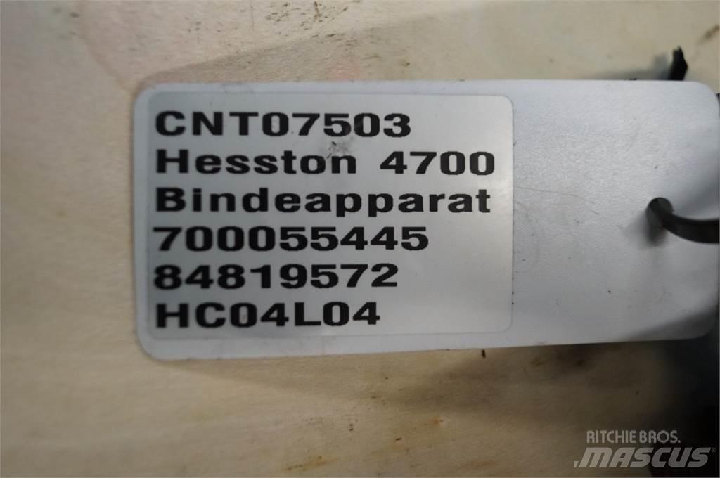 Hesston 4700 Muu silokoristustehnika