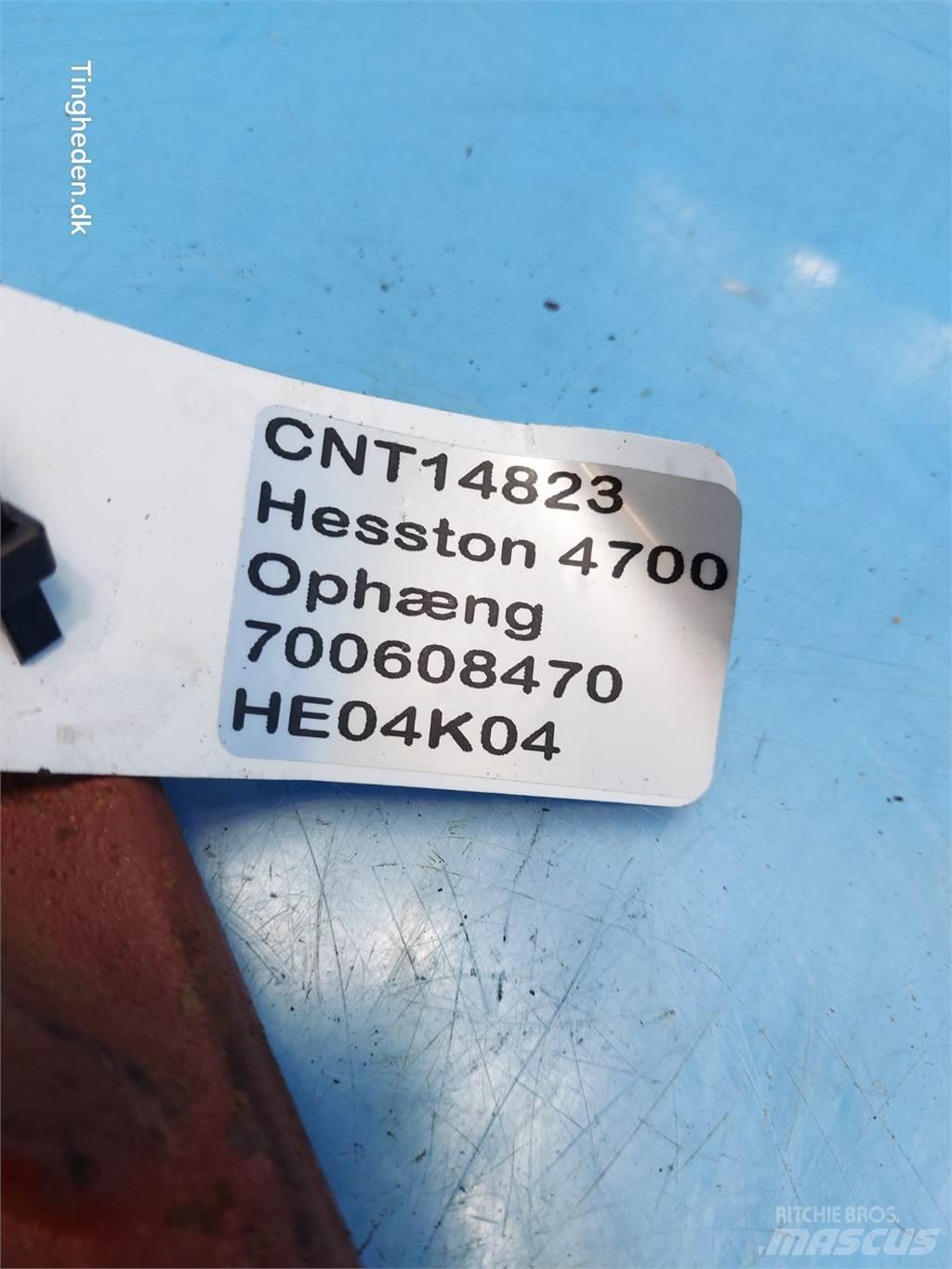 Hesston 4700 Muu silokoristustehnika