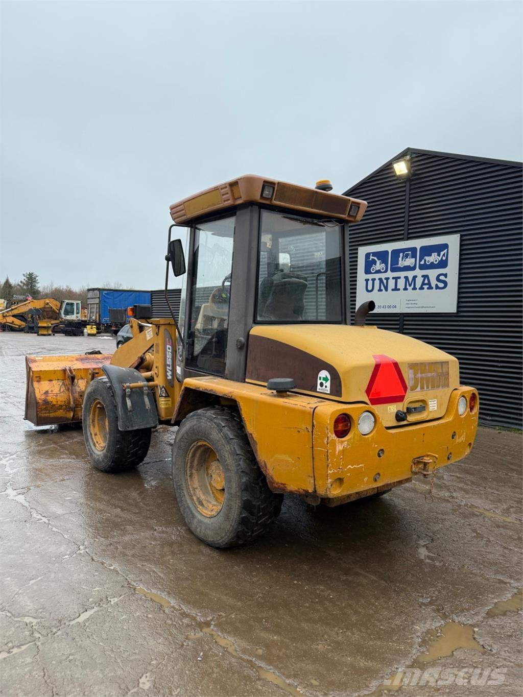 Hydrema WL550C Rataslaadurid