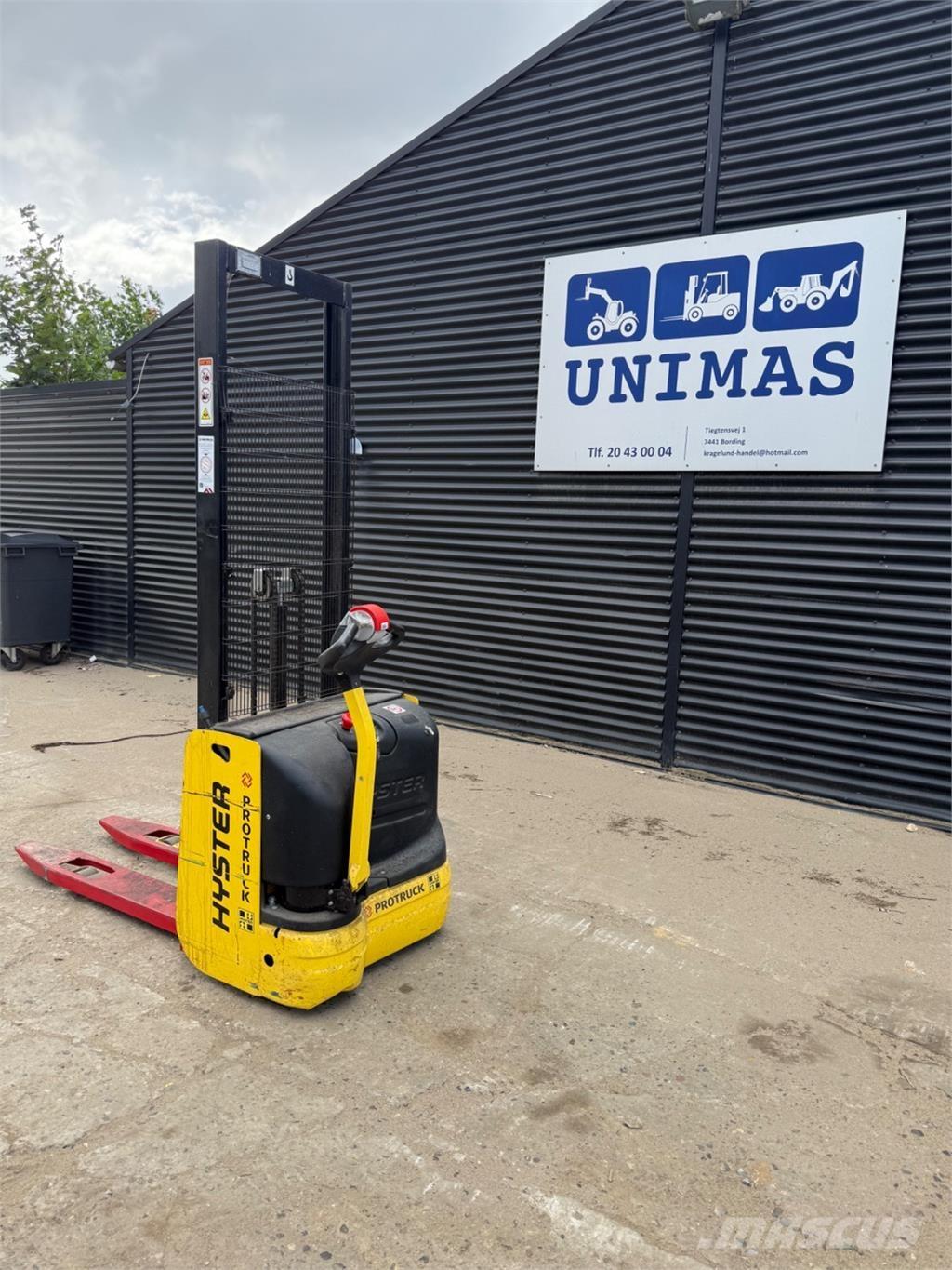 Hyster S1.0 Käsikahvelkärud