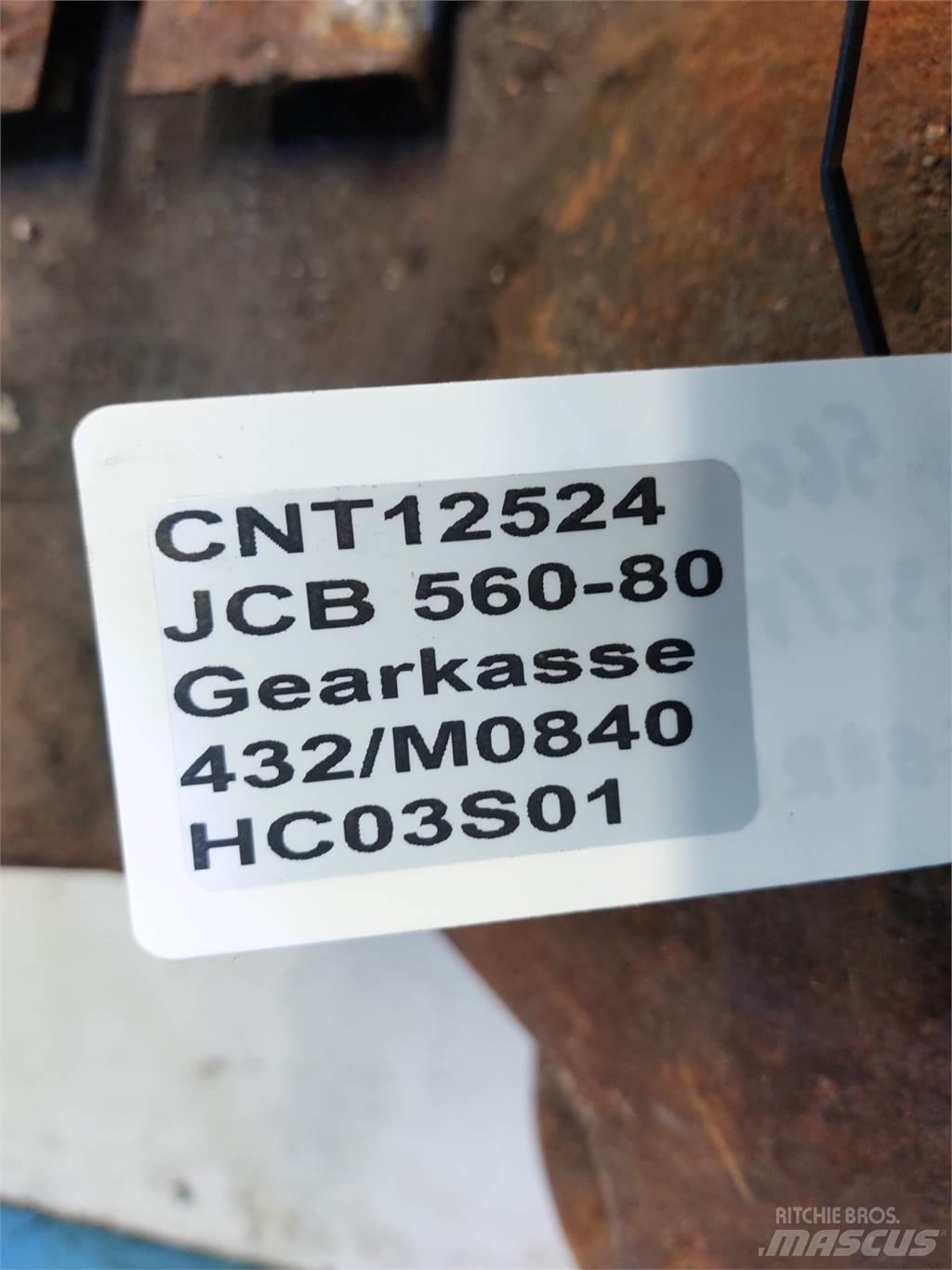JCB 560-80 Ülekandemehhanism