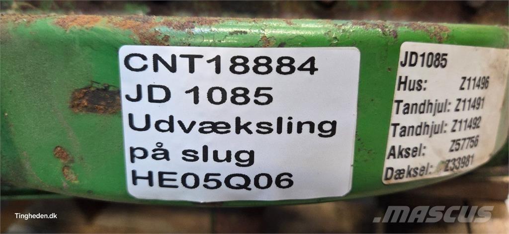 John Deere 1085 Ülekandemehhanism