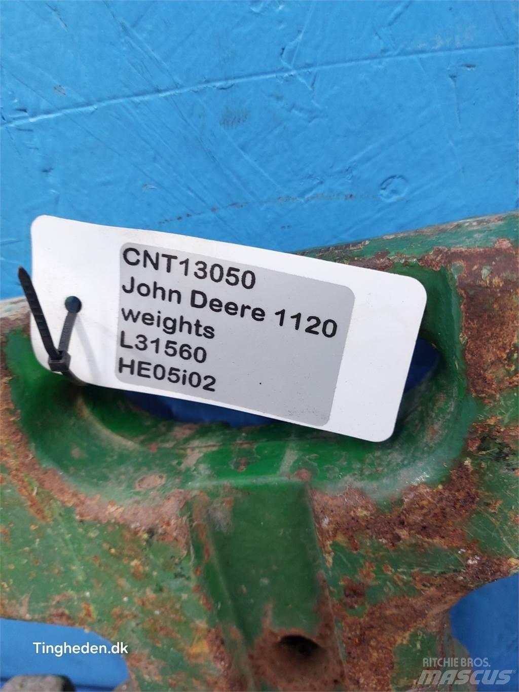 John Deere 1120 Esiraskused