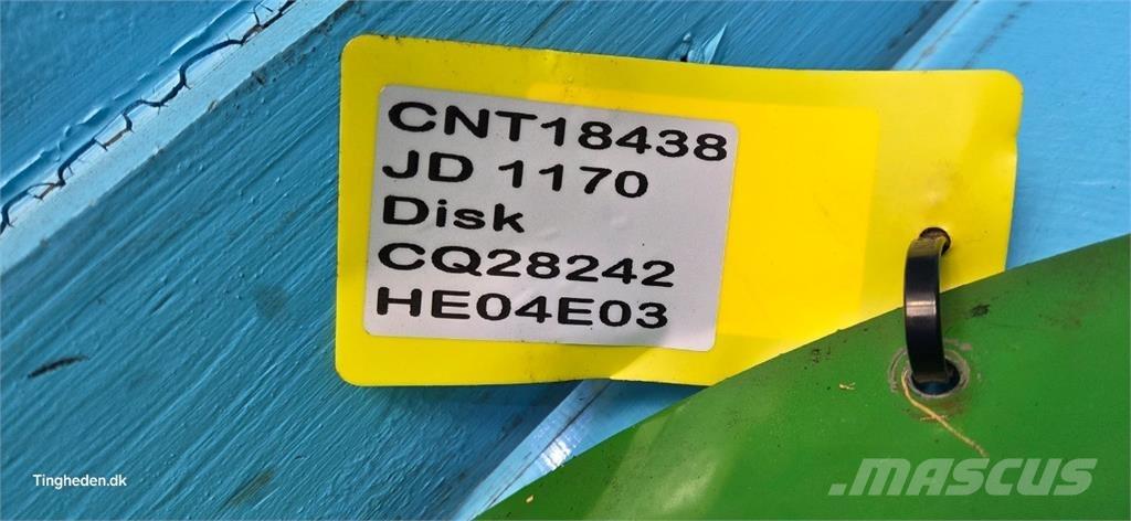 John Deere 1170 Lisavarustus ja komponendid