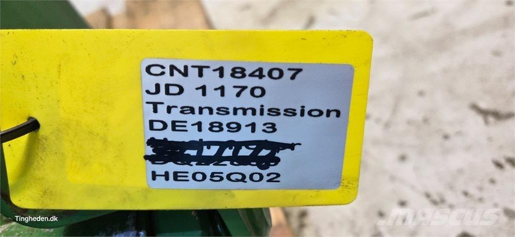John Deere 1170 Ülekandemehhanism