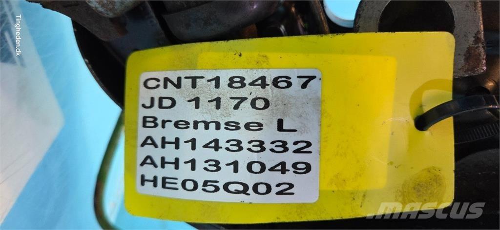 John Deere 1170 Ülekandemehhanism