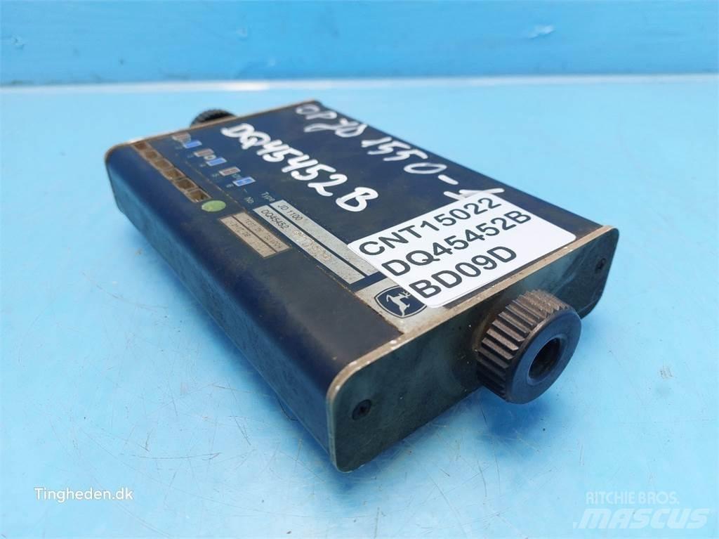 John Deere 1550 Elektroonikaseadmed