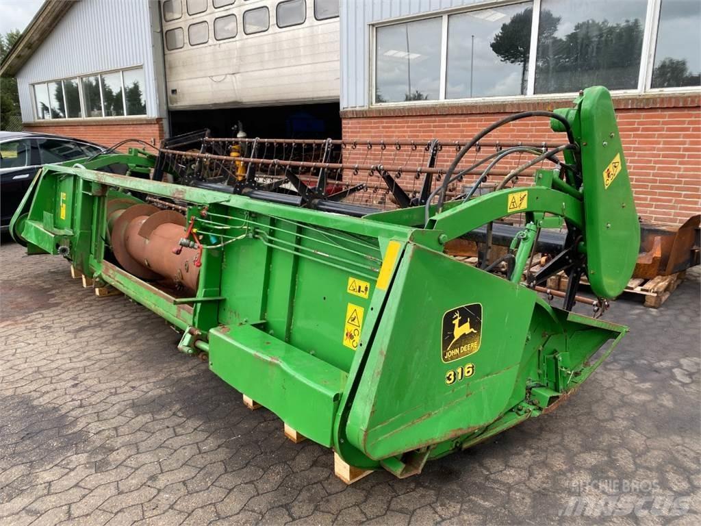 John Deere 16 Lisavarustus ja komponendid