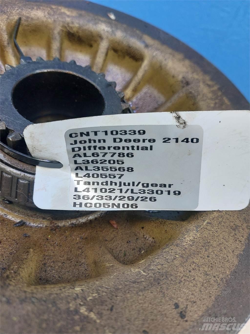 John Deere 2140 Ülekandemehhanism