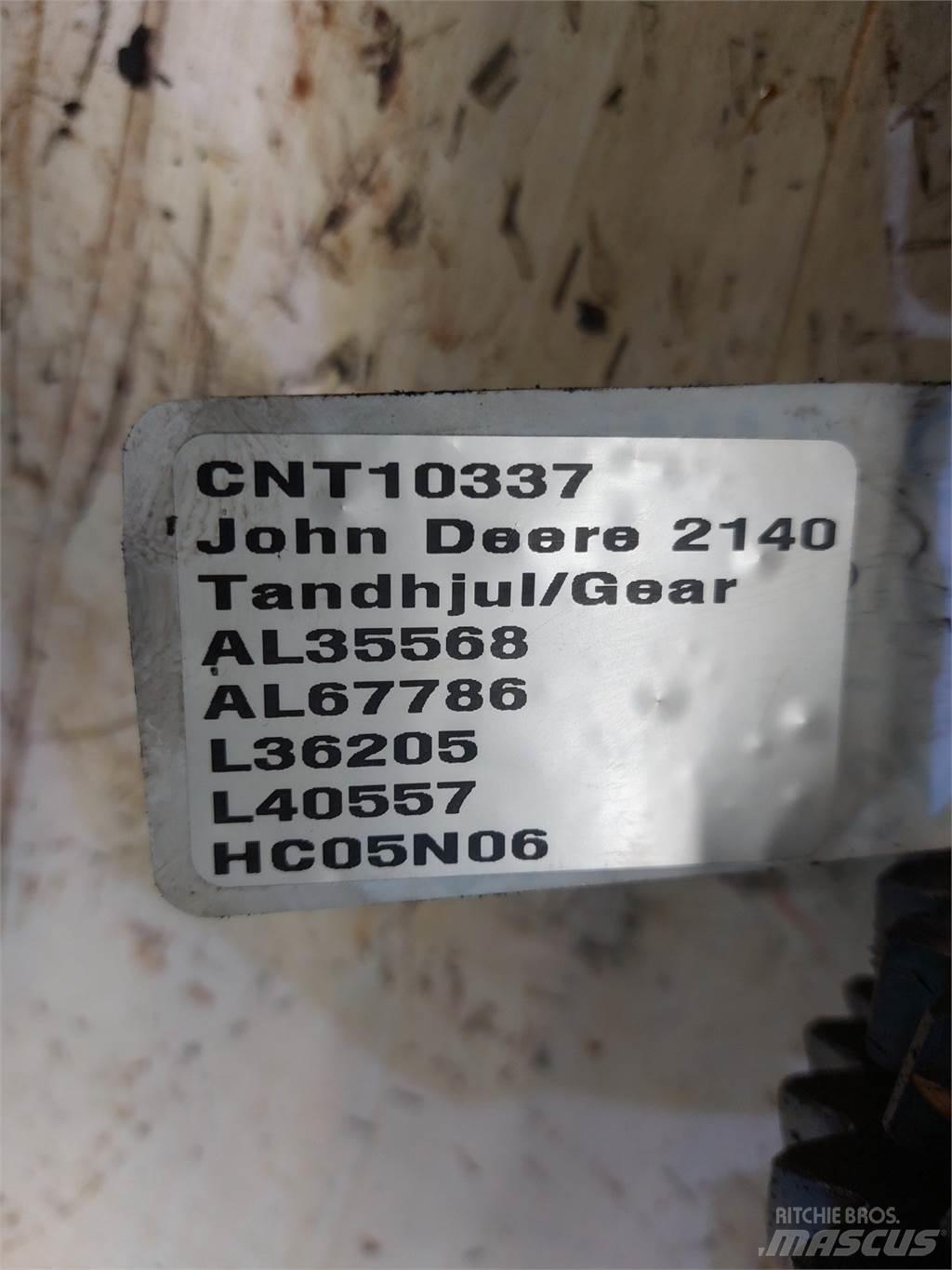 John Deere 2140 Ülekandemehhanism