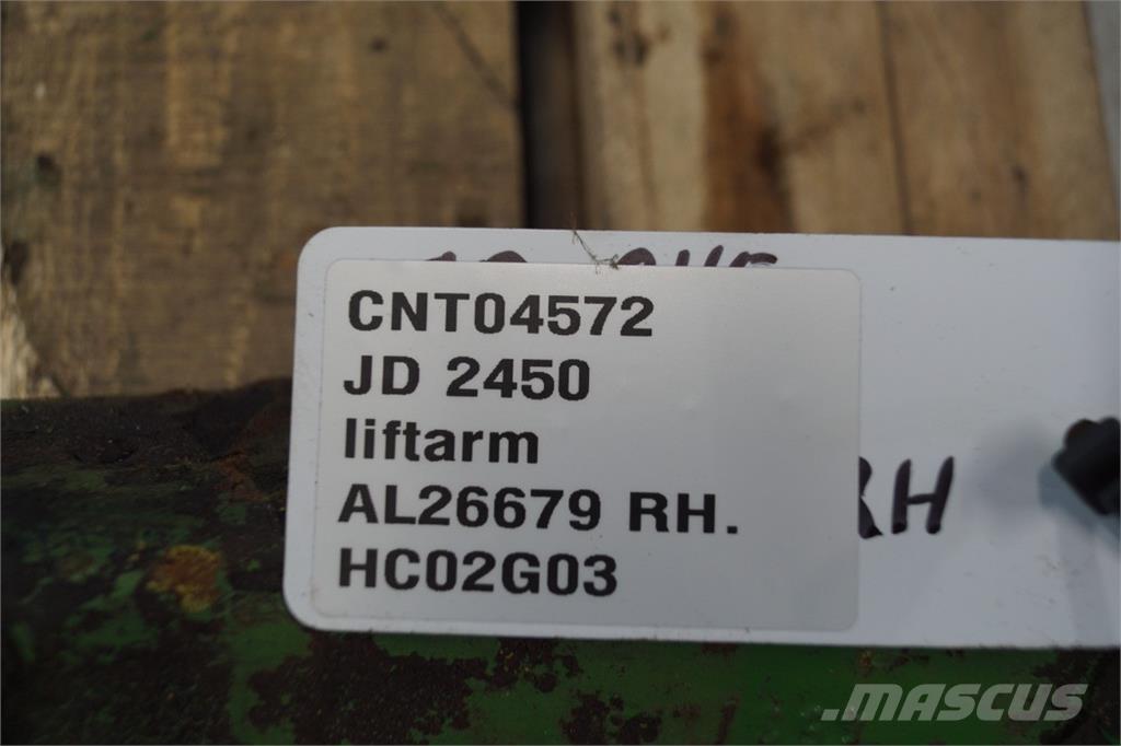 John Deere 2450 Muud traktoritarvikud