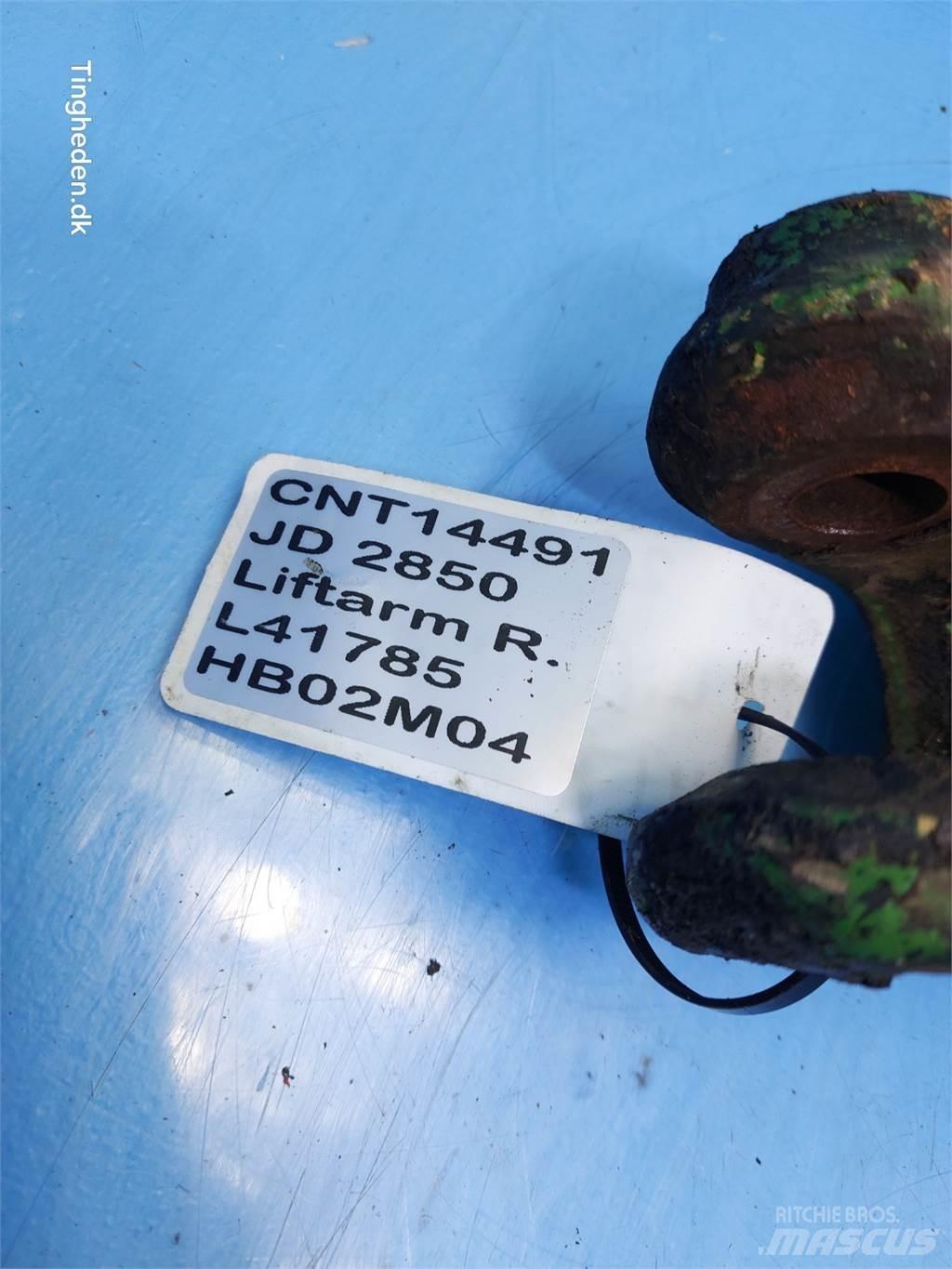 John Deere 2850 Muud traktoritarvikud