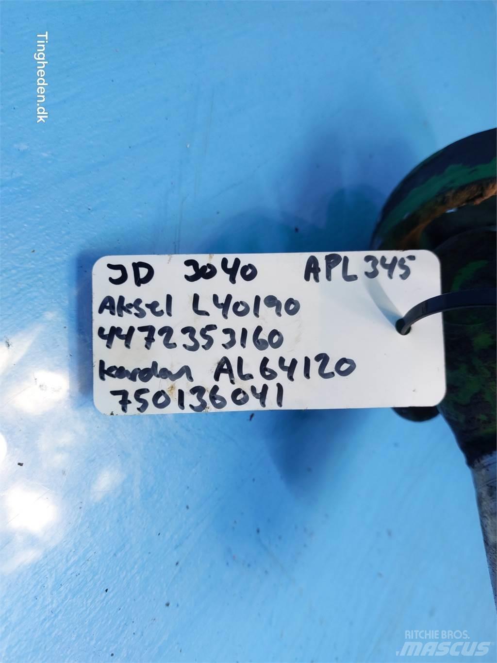 John Deere 3040 Muud traktoritarvikud