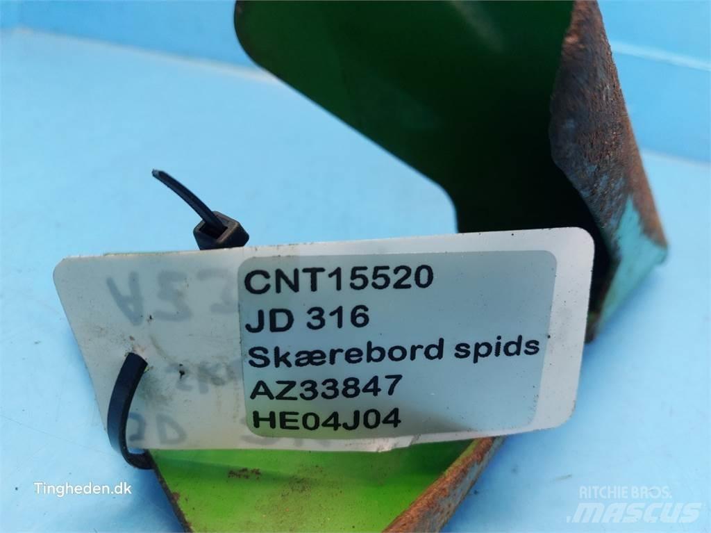 John Deere 316 Lisavarustus ja komponendid