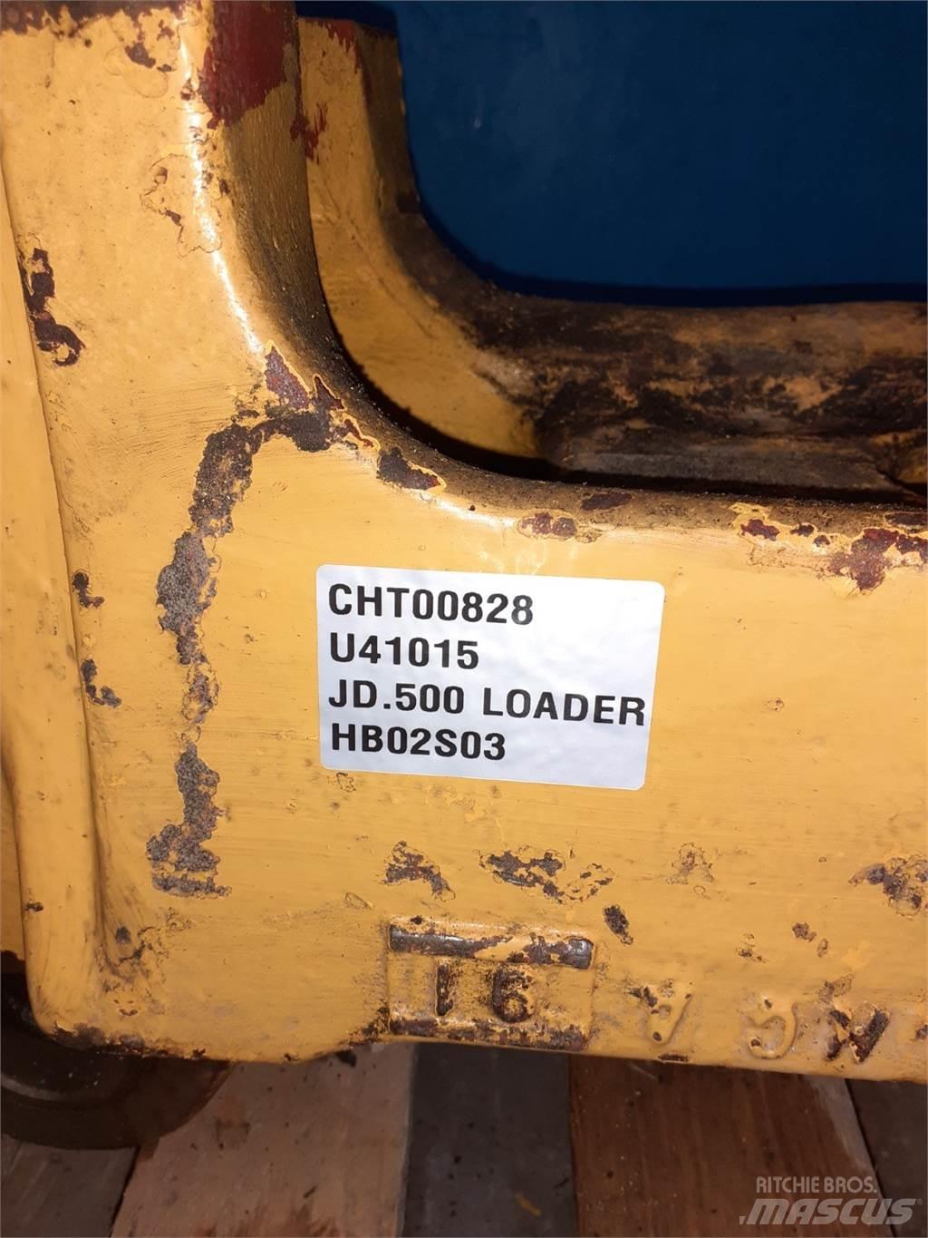 John Deere 500 Ekskavaatorikopad ja lisaseadmed