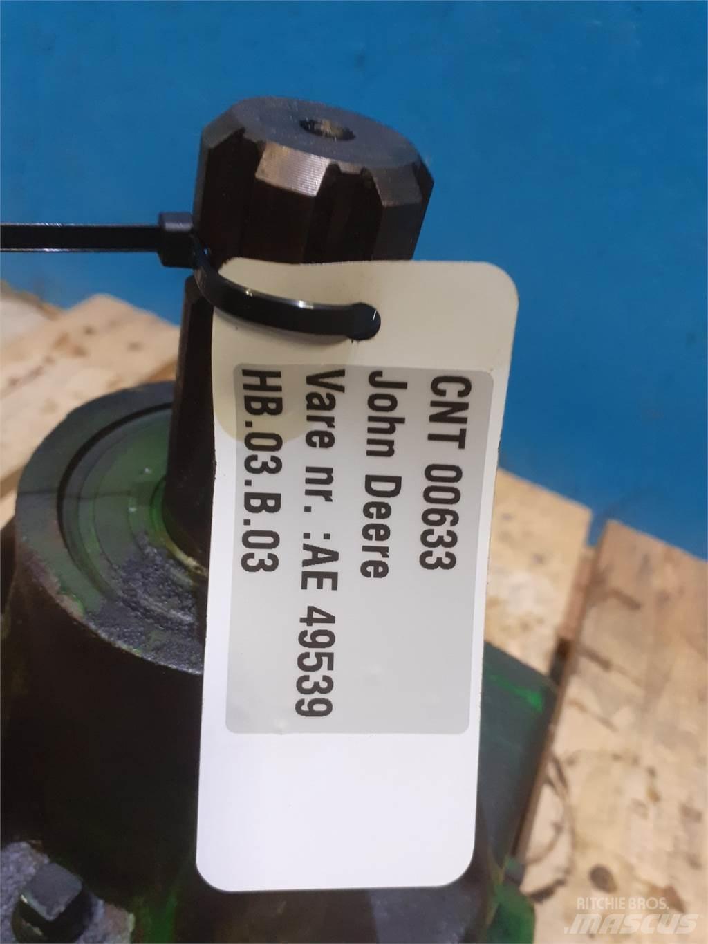 John Deere 550 Ülekandemehhanism