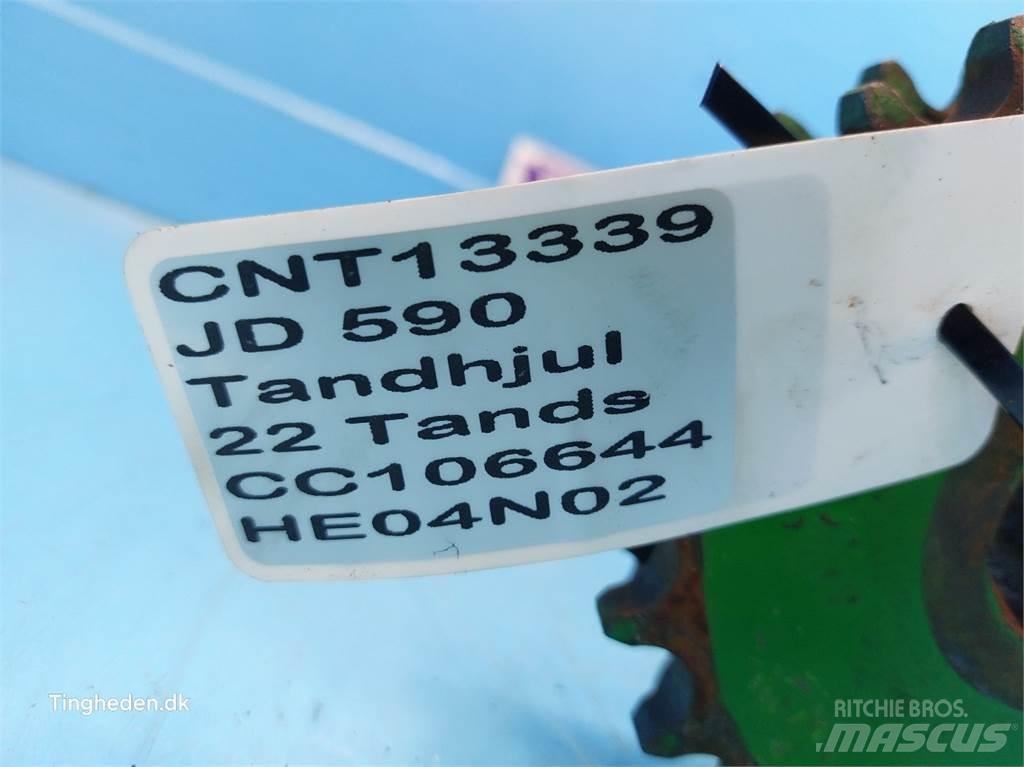 John Deere 590 Ülekandemehhanism