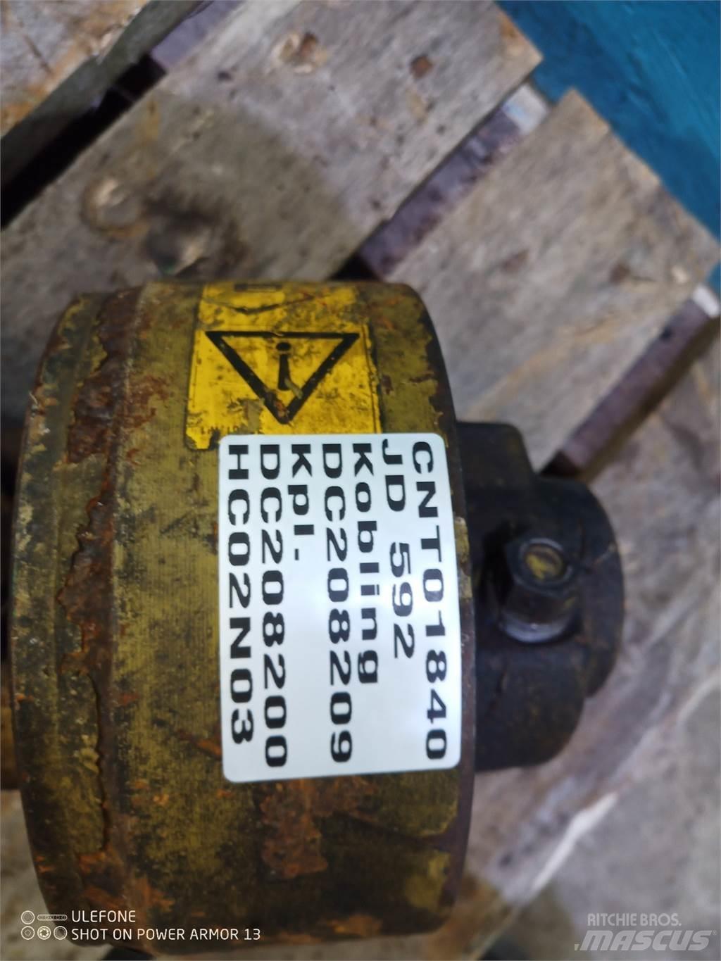 John Deere 592 Muud traktoritarvikud