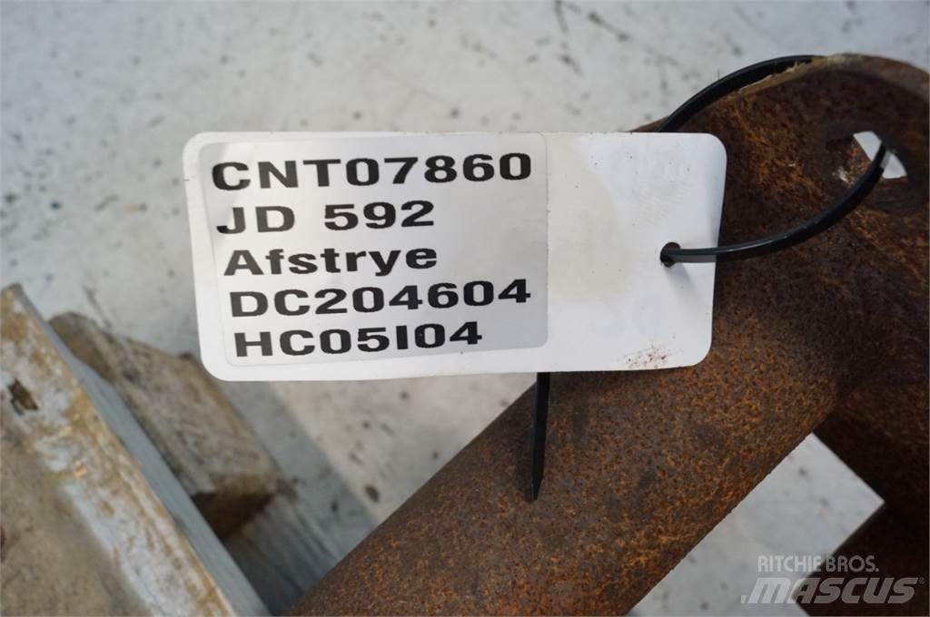 John Deere 592 Lisavarustus ja komponendid